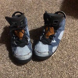 Little kids shoes. Jordan’s denim original price paid $80 asking $45 size 3Y